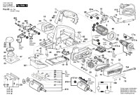 Bosch 0 601 593 703 Gho 36-82 C Portable Planer 220 V / Eu Spare Parts